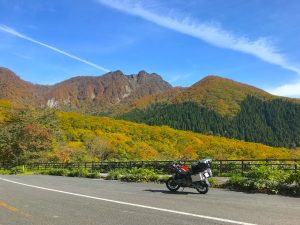 大山環状道路の紅葉