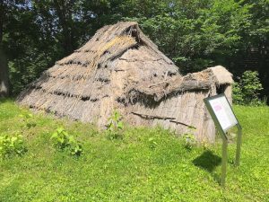 常呂遺跡の竪穴式住居